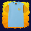 Ryguyrocky Blue/Orange Colorblock TEE