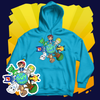 Ryguy Unity California Blue Hoodie + Sticker