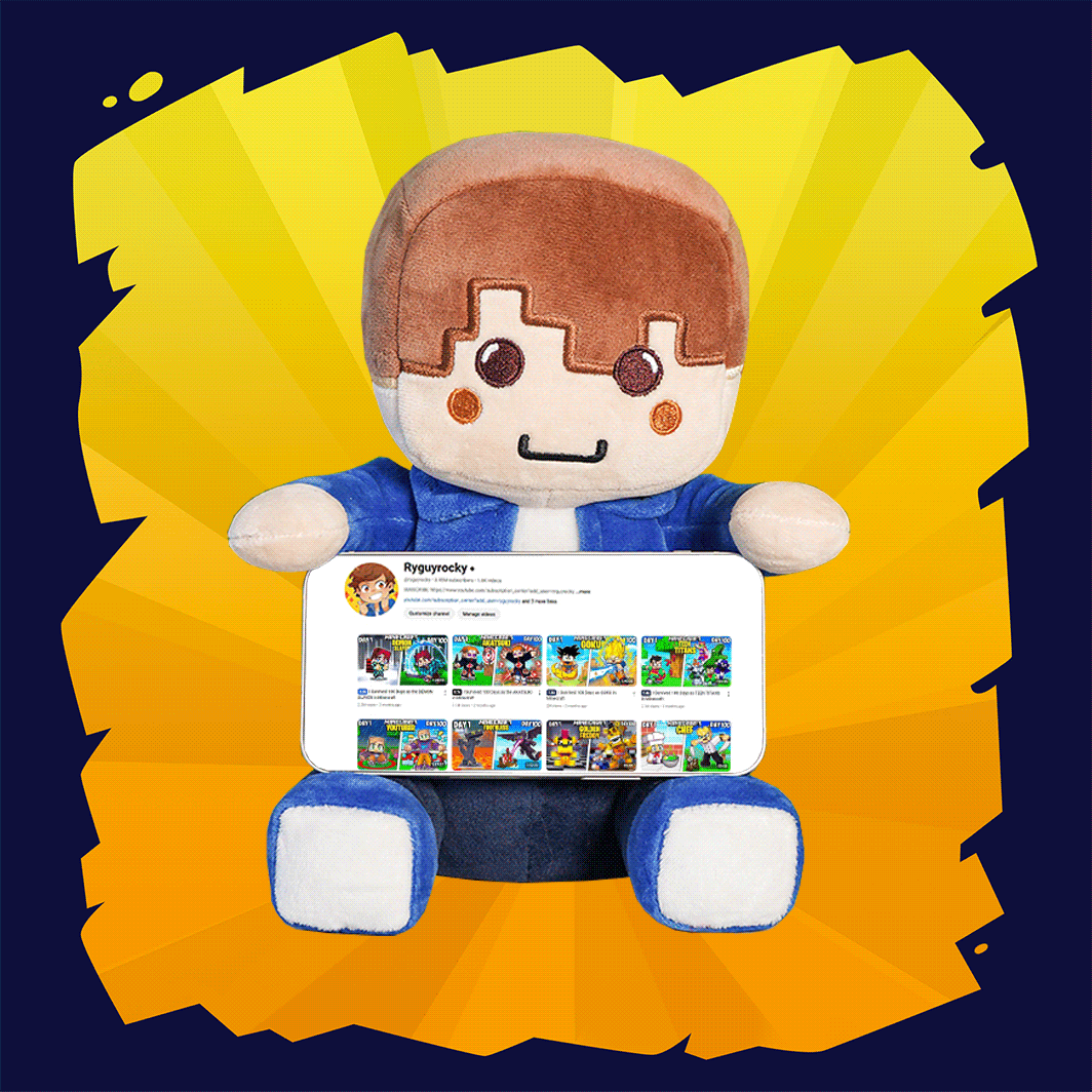Ryguyrocky Phone Holding Plushie – RyGuyRocky